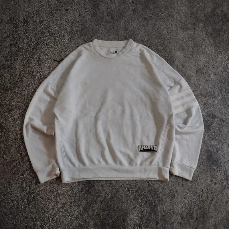 Japanese brand Casual Sweatshirt Pria gray photo 1