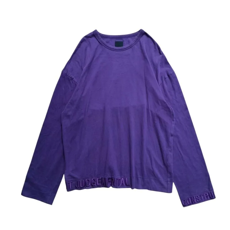 JUNN.J Poem oversize long sleeve tshirt photo 1