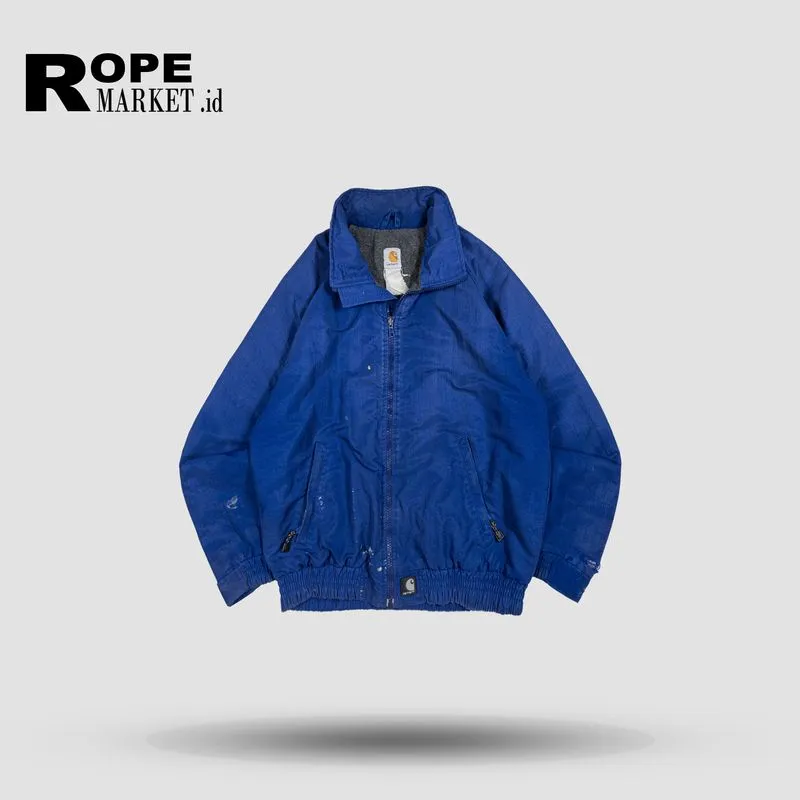 CARHARRT Work Ranch Fram Camping Fleece Lined FullZip Jacket photo 1