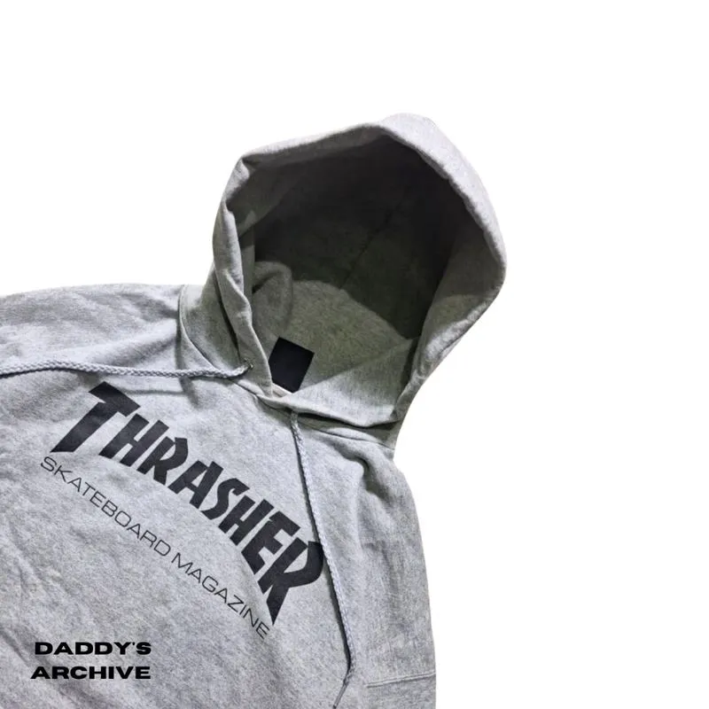 thrasher grey hoodies photo 1