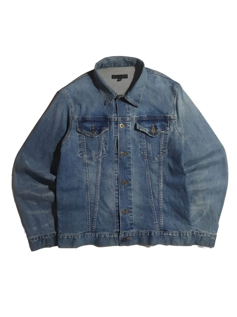 Uniqlo Trucker Jacket Denim Blue Fadded  photo 1