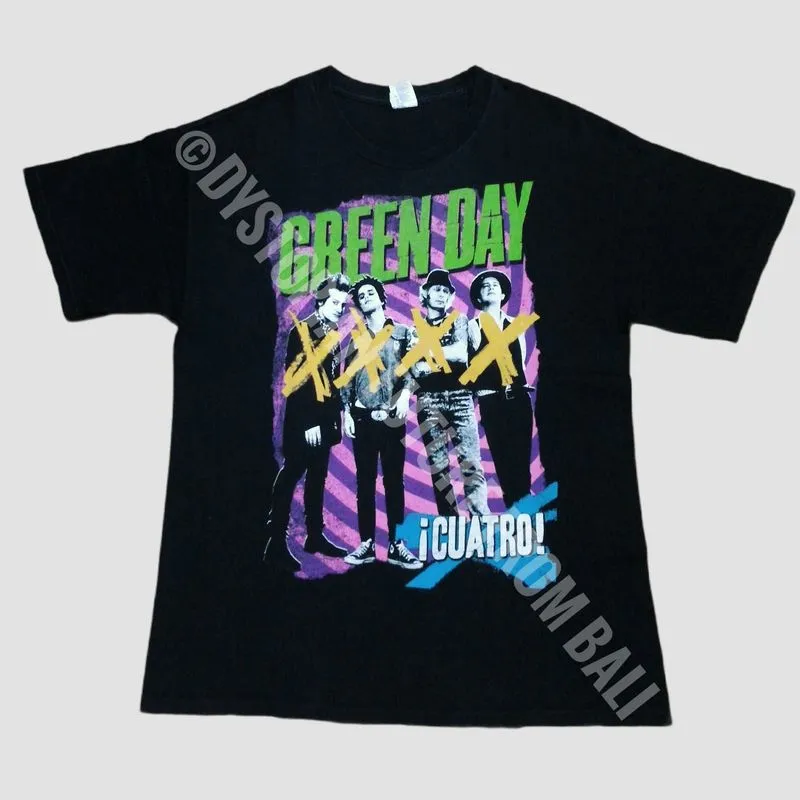 T-shirt Band Green Day - ¡Cuatro! photo 1
