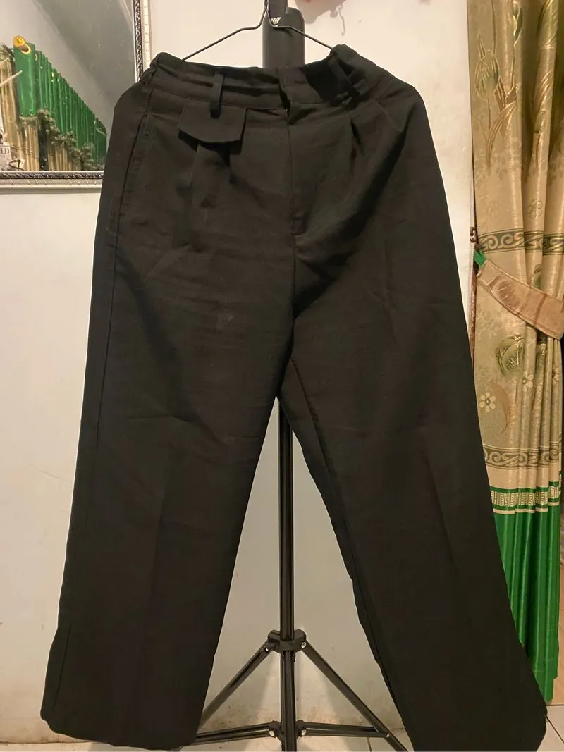 Celana kulot loose pants highwaist  photo 1