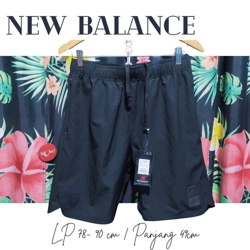 New Balance Celana Pendek Olahraga | Hitam photo 1