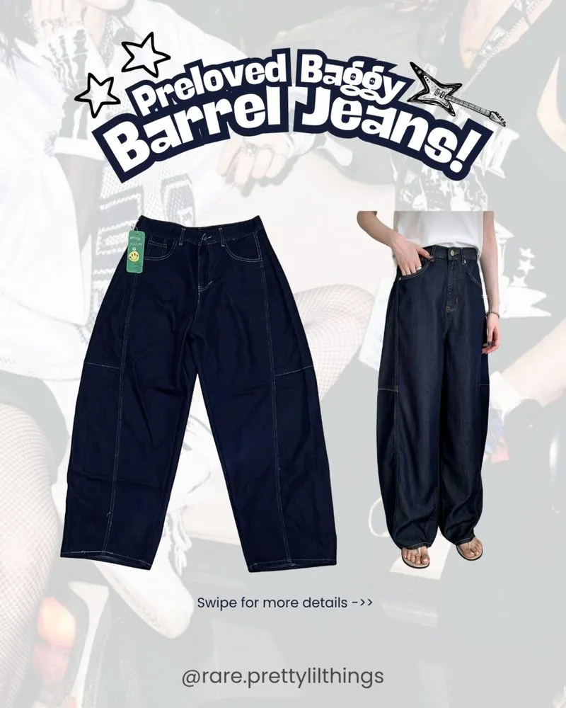 Baggy Barrel Jeans photo 1