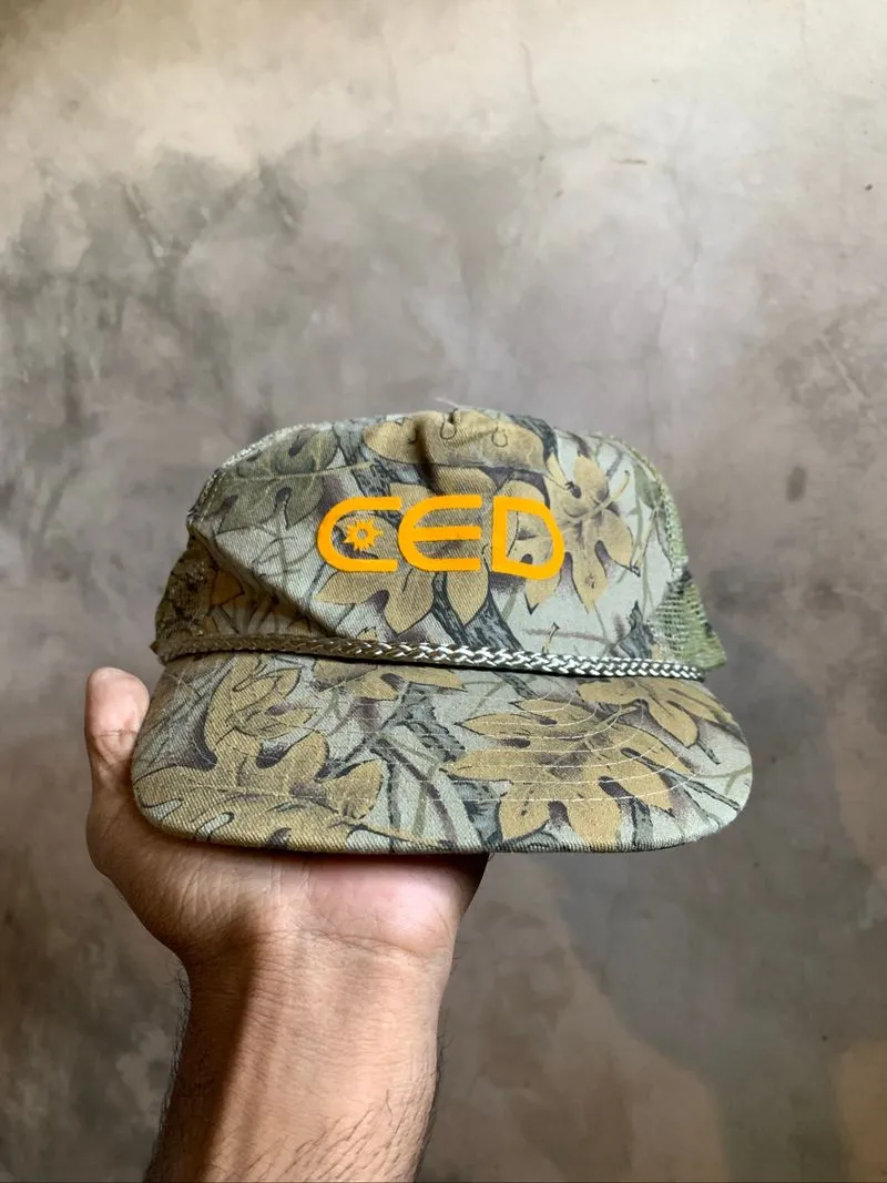 Vintage Classic Golfer Hat Cap Trucker Snapback Ropehat photo 1