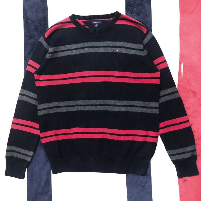 Tommy Hilfiger Stripes Tri-Tone Sweater photo 1