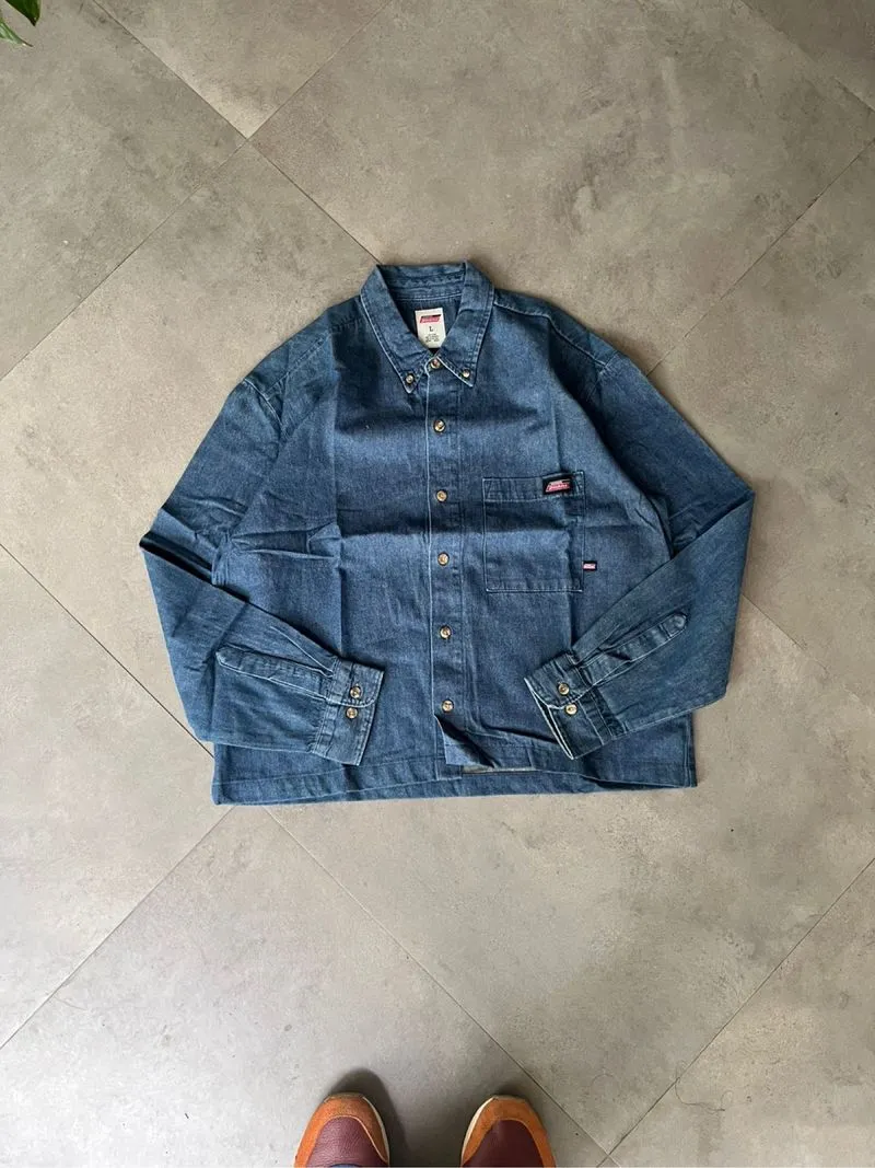 Dickies LS Workshirt denim photo 1