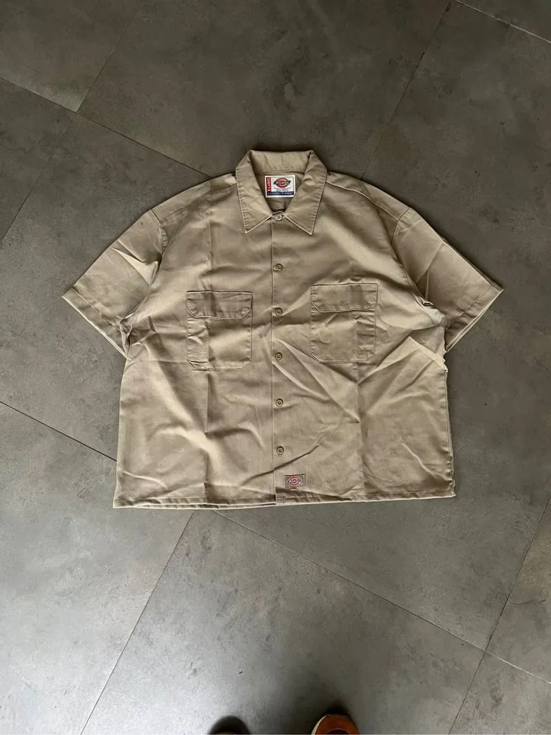 Dickies SS Workshirt khaki photo 1