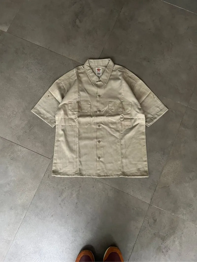 Dickies SS Workshirt khaki photo 1