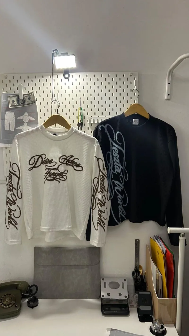 WHITE!!! Testza world Long sleeve knit photo 1