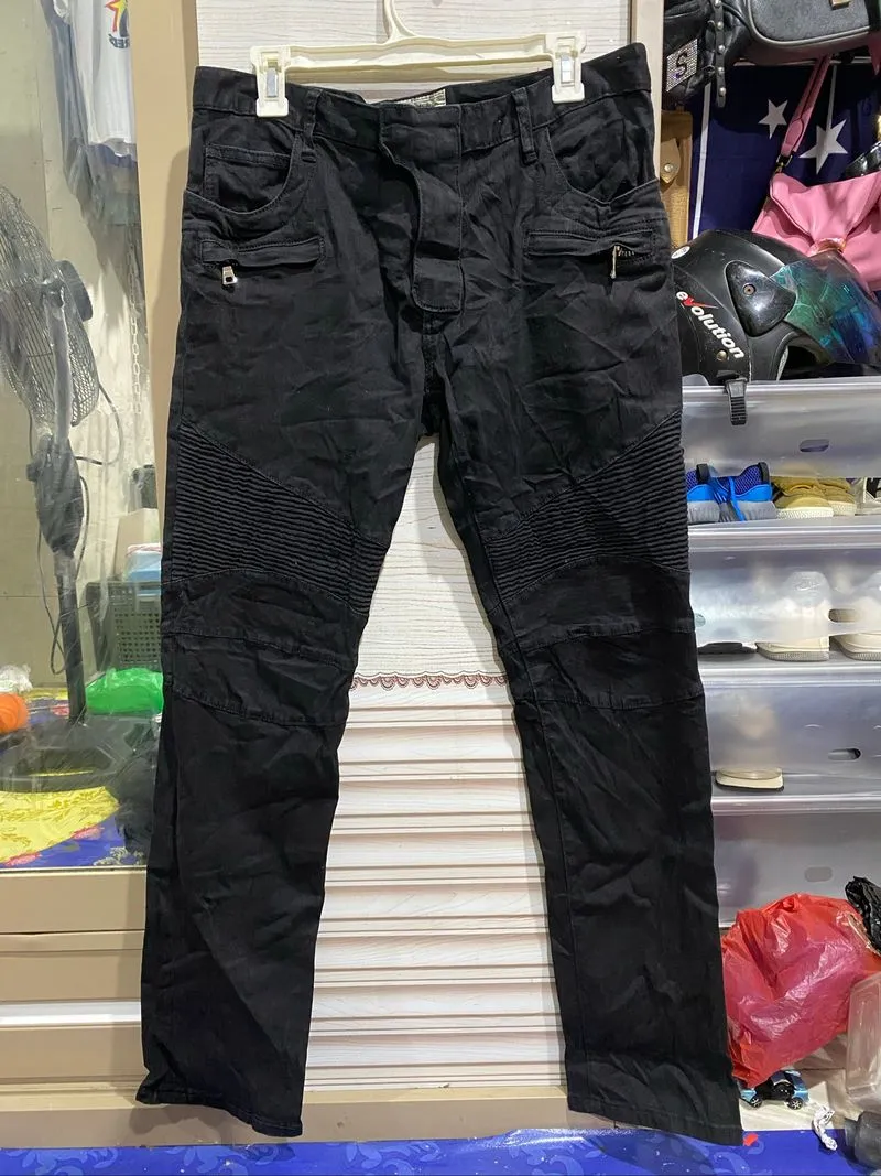 biker jeans photo 1
