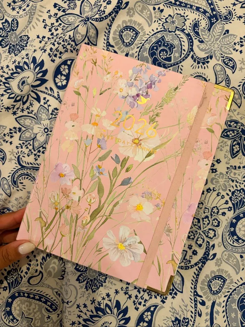 Papercrane Indonesia Daily Planner 2026, Clarity Garden. photo 1