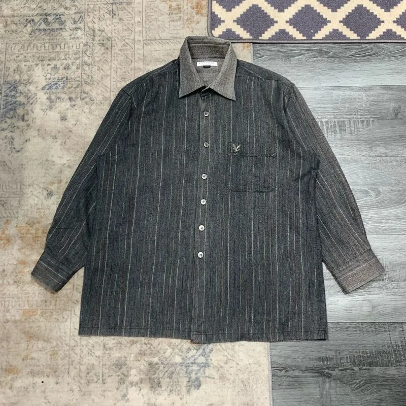 Lyle & Scott Vintage Casual Casual shirt Pria gray photo 1