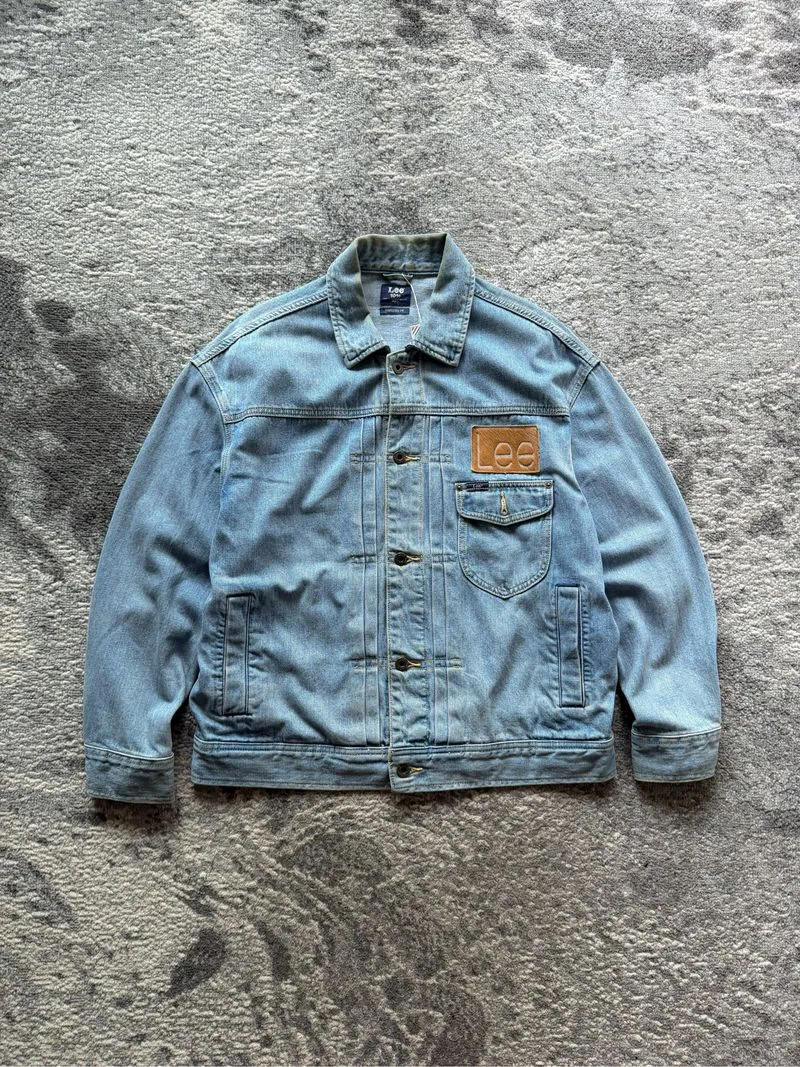 Vtg Lee Type 1 Trucker Denim  photo 1