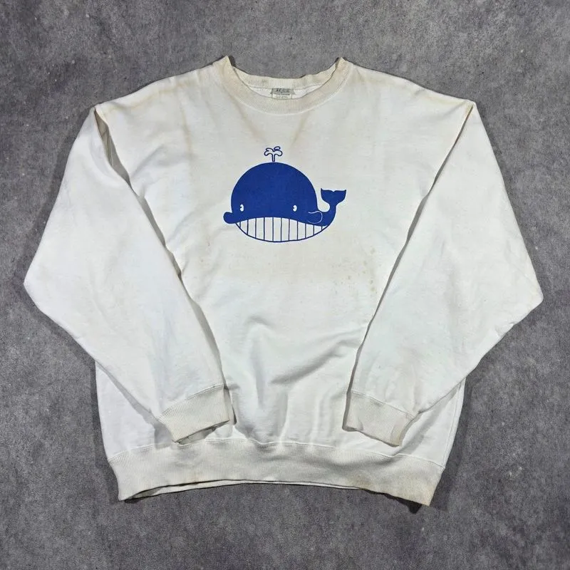 CREWNECK BLUE WHALE FASHION BY VARK'S CHINA photo 1