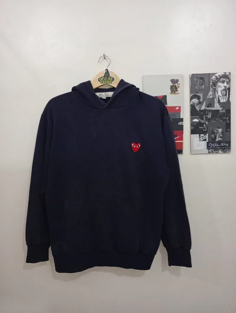 Hoodie Play CDG navy photo 1