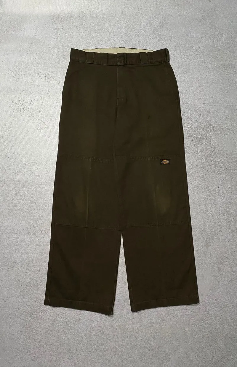 DICKIES DOUBLE KNEE BROWN photo 1