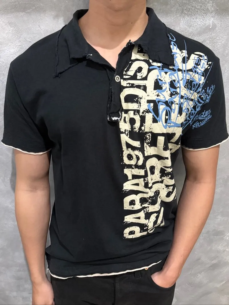 Vintage Y2K Surfer Polo Shirt photo 1