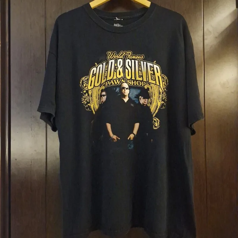 World Famous Gold & Silver Pawn Shop Official T-shirt Tshirt photo 1