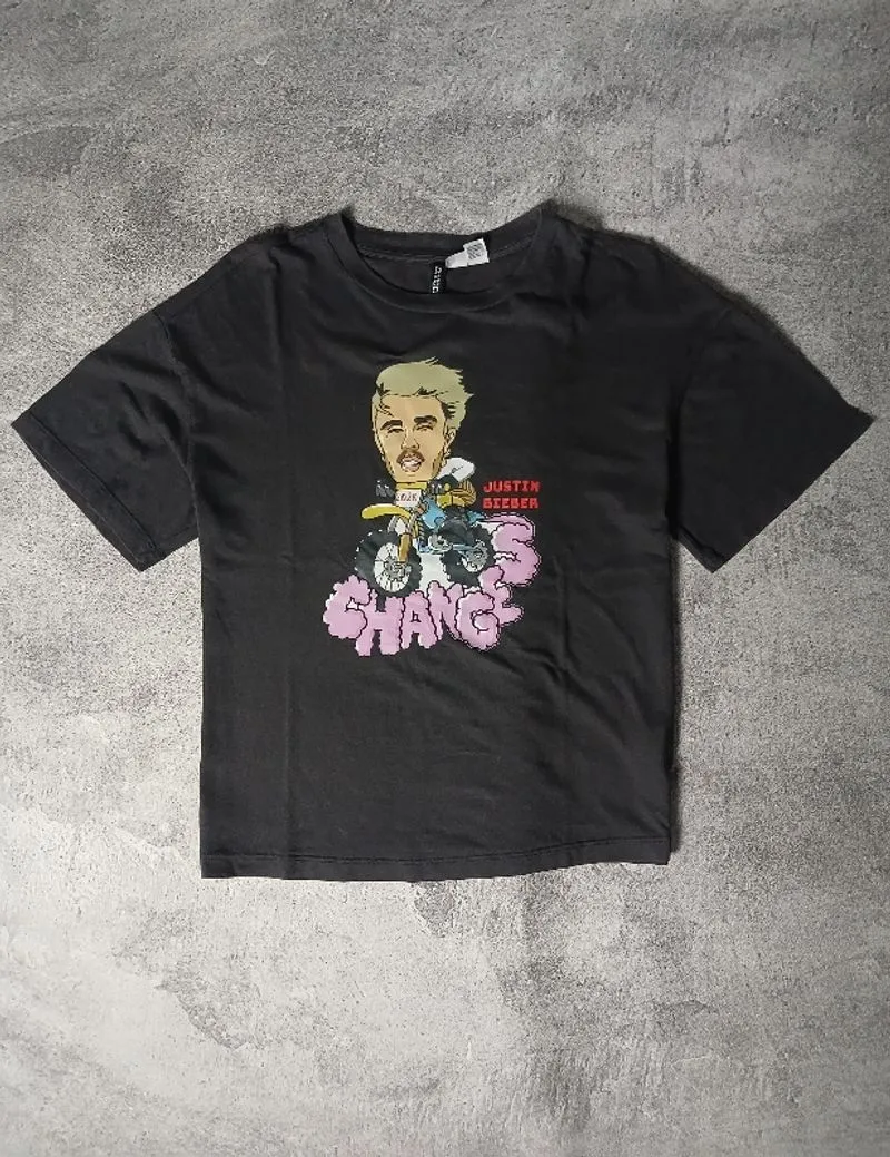 H&M JUSTIN BEIBER TEE photo 1