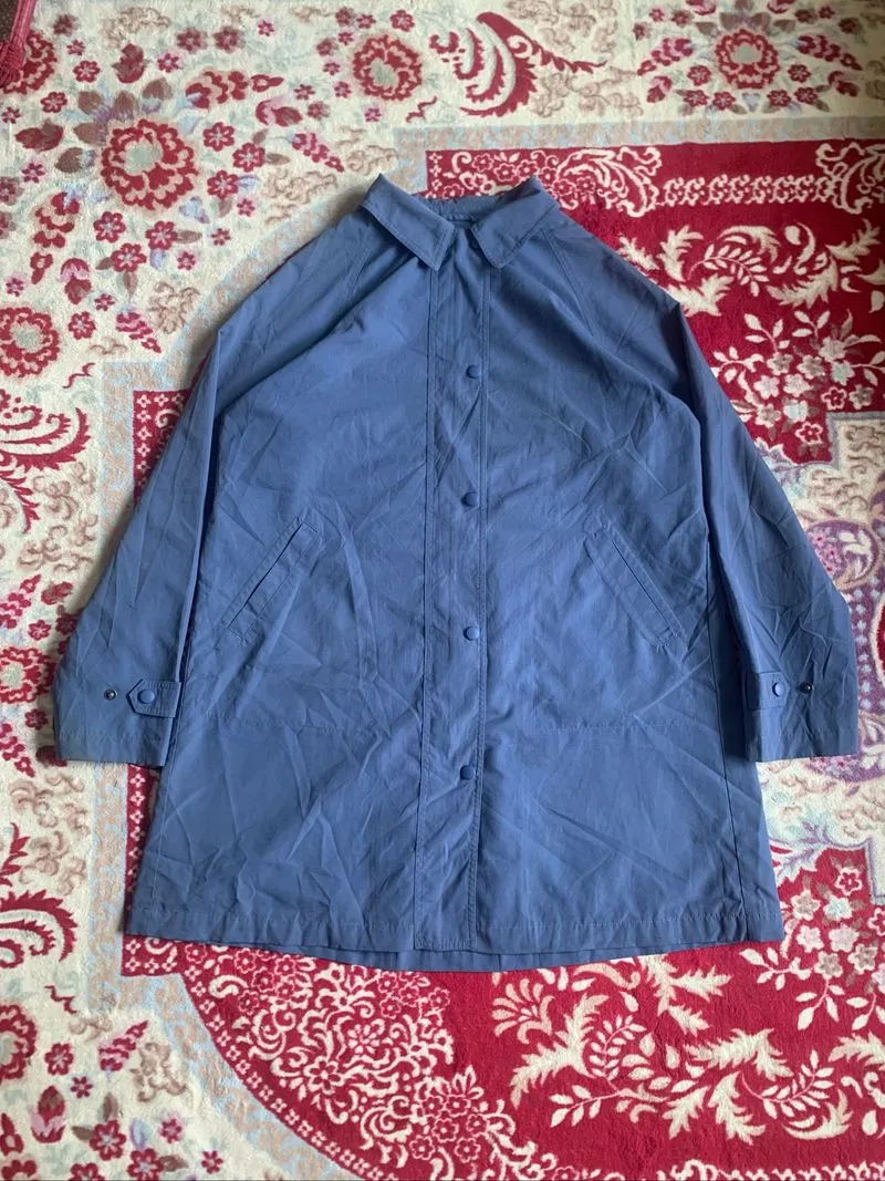 L.L.Bean Trench Coat Blue  photo 1