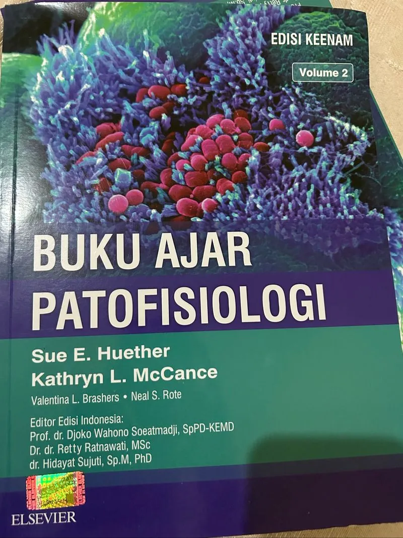 Buku Ajar Patofisiologi Vol 1 & 2 Ed 6 (bhasa indo) photo 1