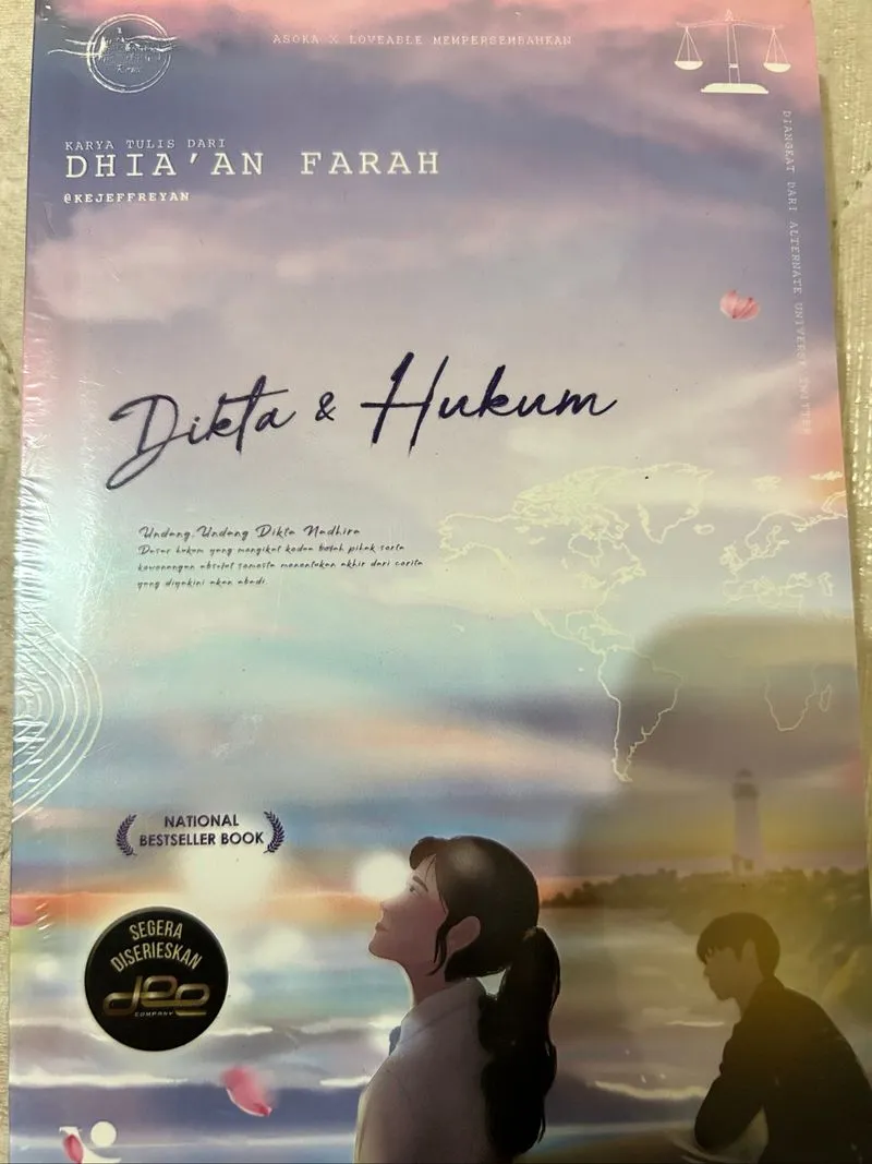 Buku novel Dikta & Hukum photo 1