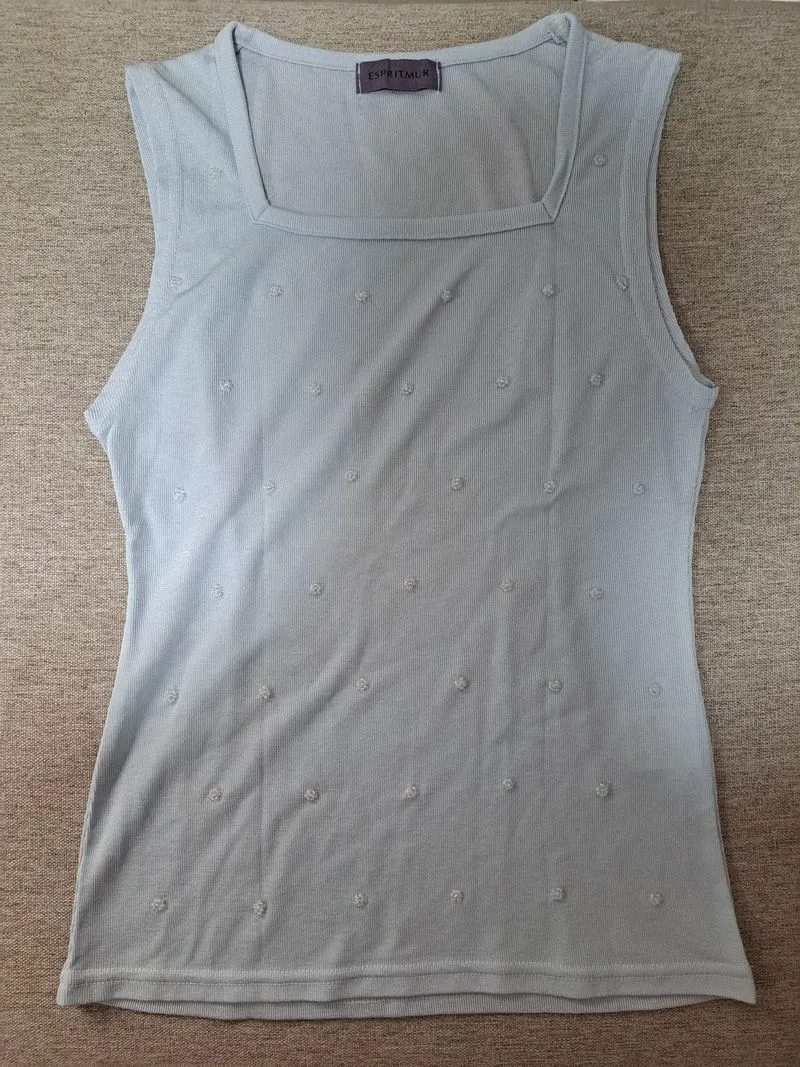 Blue beads tanktop photo 1