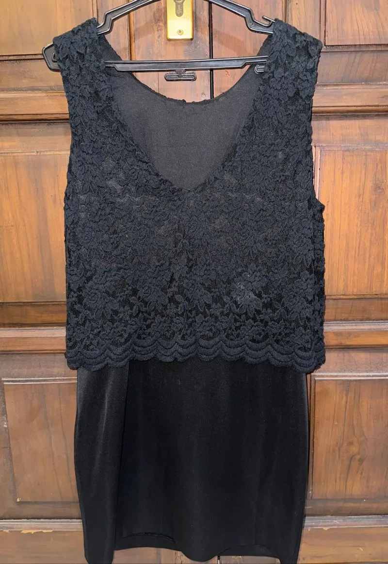 Casual Dress Hitam Wanita photo 1