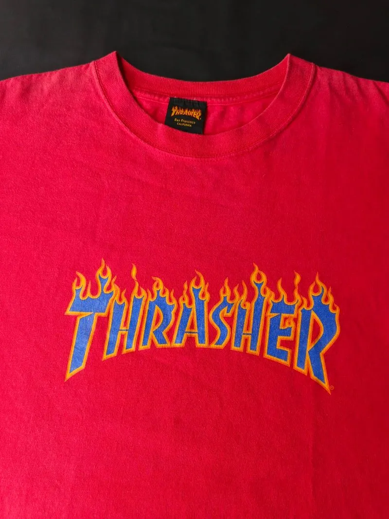 Vintage 00s thrasher flame logo  photo 1
