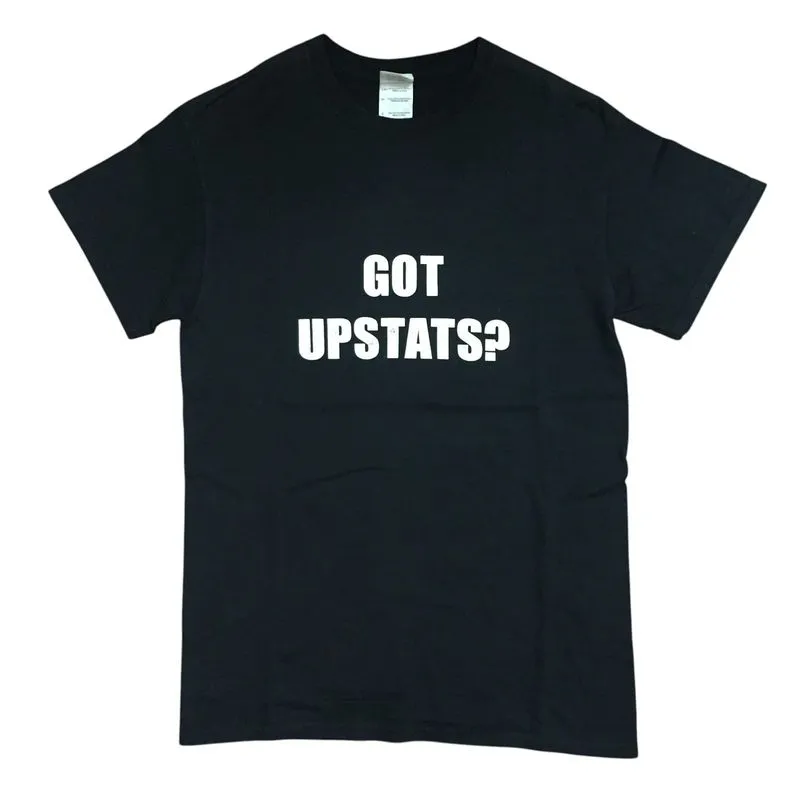 Vintage Gildan Words GOT UPSTATS ? Tee photo 1