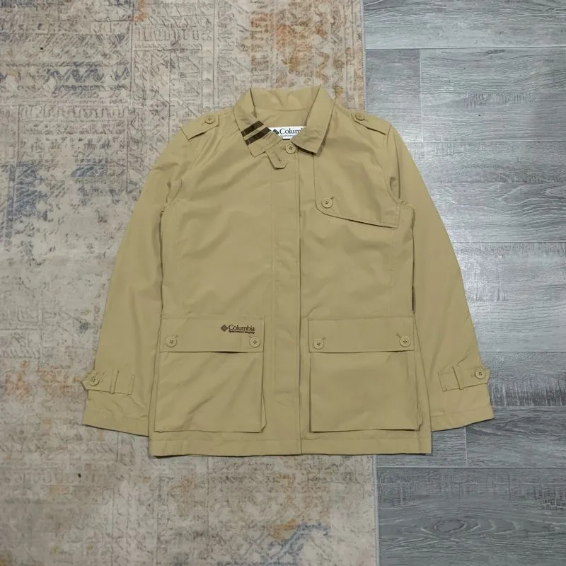 Columbia Sportswear Windbreaker Wanita cream tan photo 1