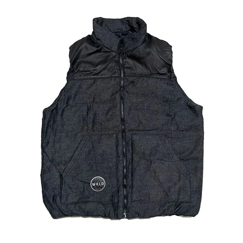 Uniqlo Wool 2 tone Casual Vest Rompi gelembung hangat warm photo 1