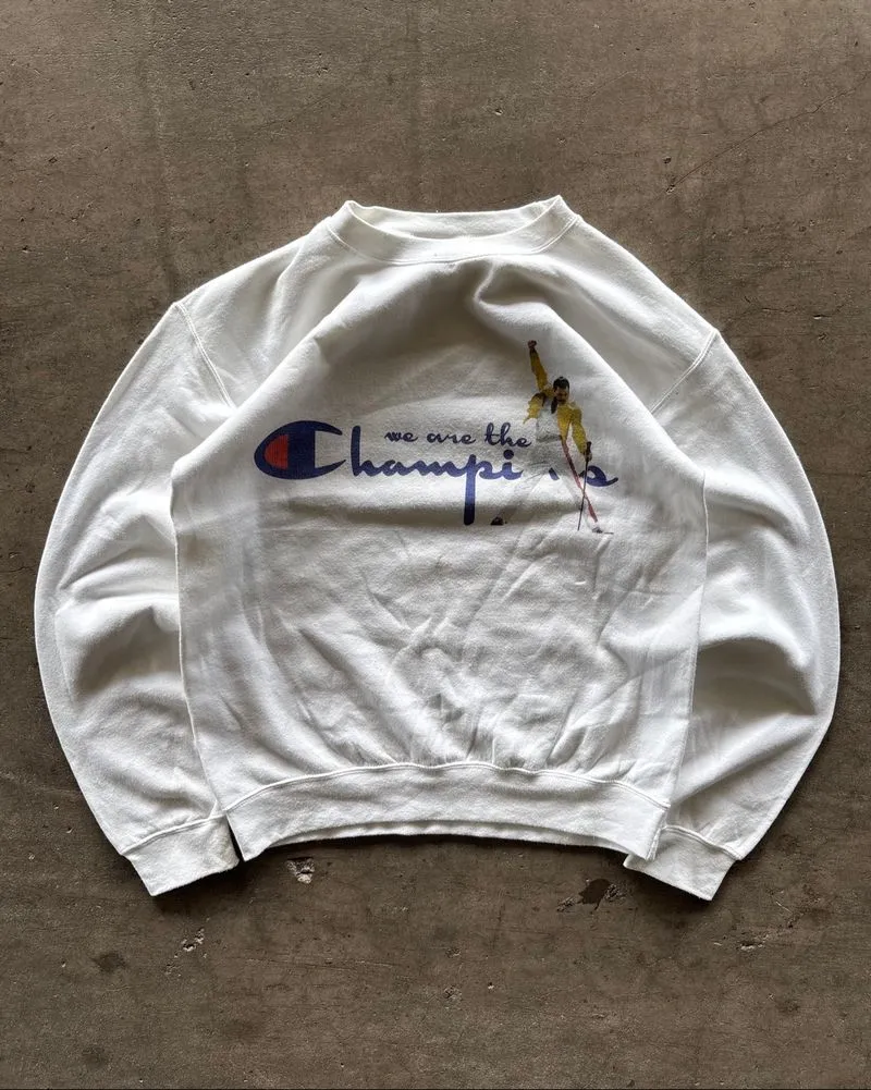 2000s We Are The Champion Queen Crewneck photo 1
