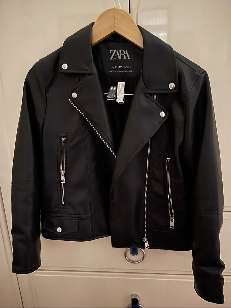 Zara jaket kulit original  photo 1