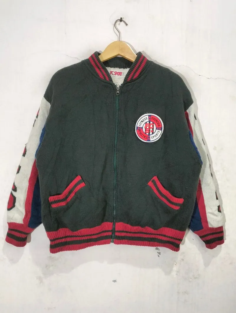 VTG VARSITY FC SPORT COLOURBLOCK JACKET
 photo 1