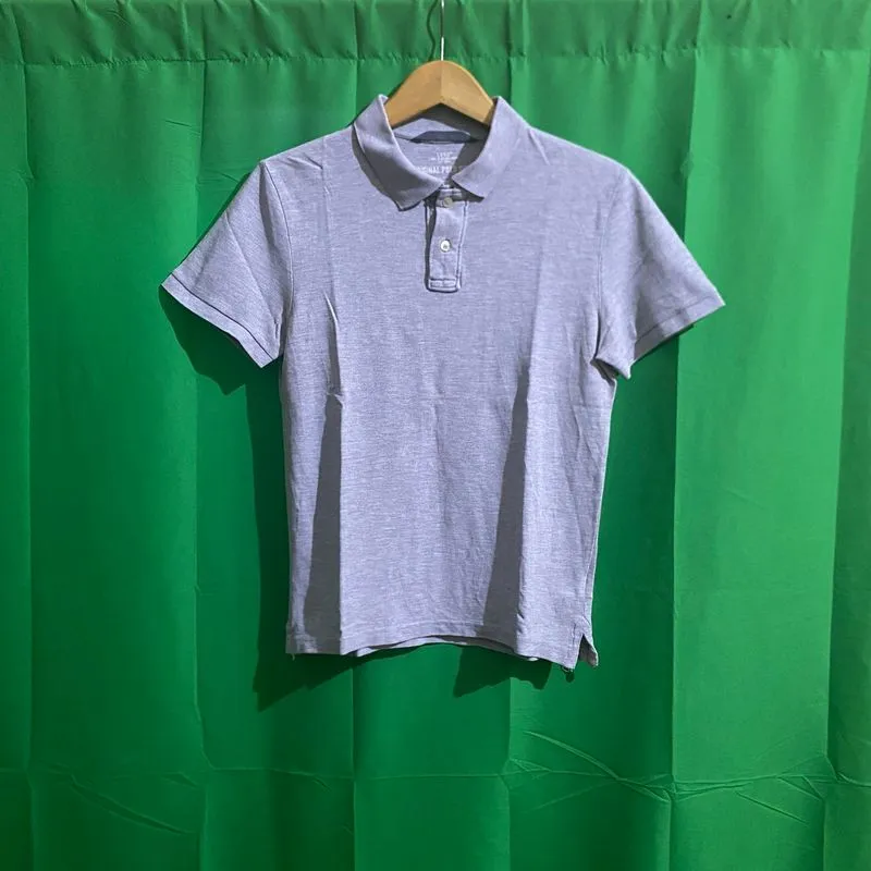Polo H&M - Size S - Baju abu muda photo 1
