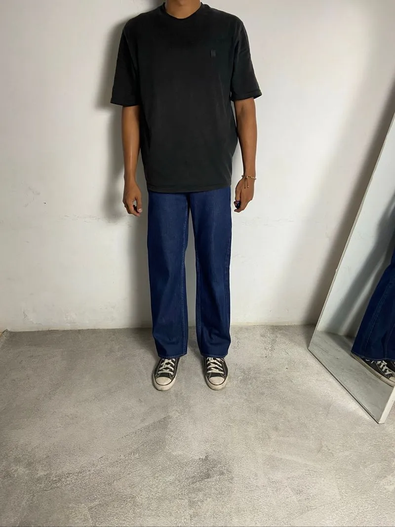 Uniqlo U Indigo loosefit jeans photo 1