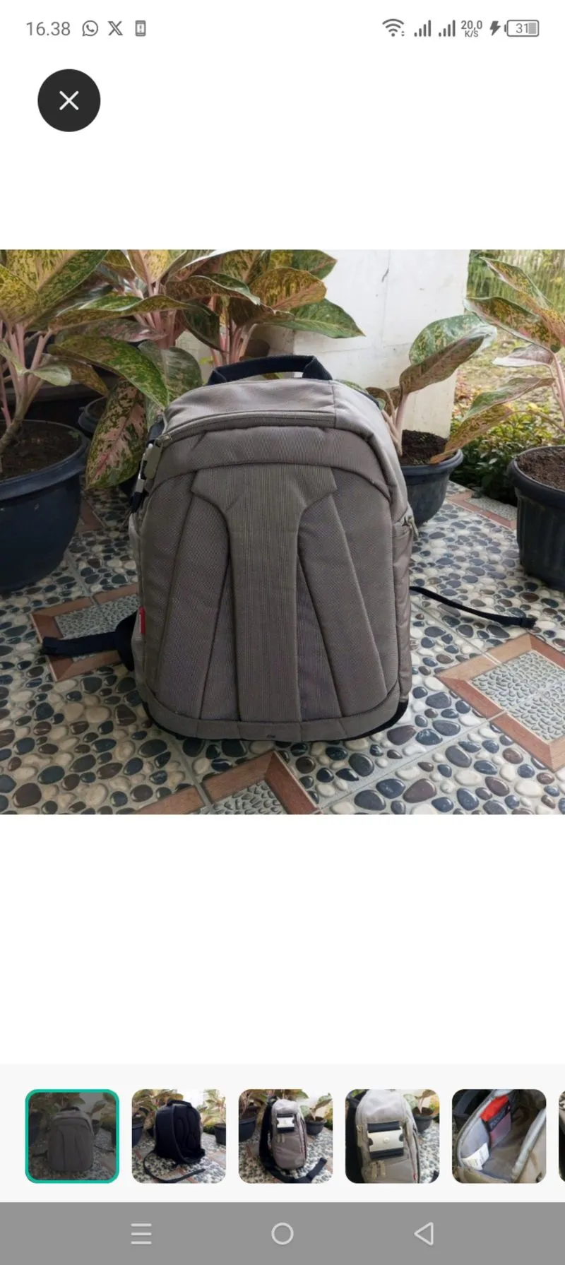 Crossbody bag manfrotto ( tas camera manfrotto) photo 1