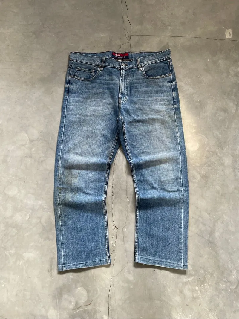 Vintage Gabrielle Washed Jeans Pants  photo 1