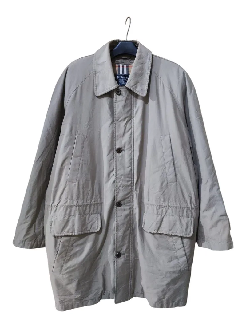Burberry Nova Check Long Coat Jacket Like New + Inner Vest photo 1