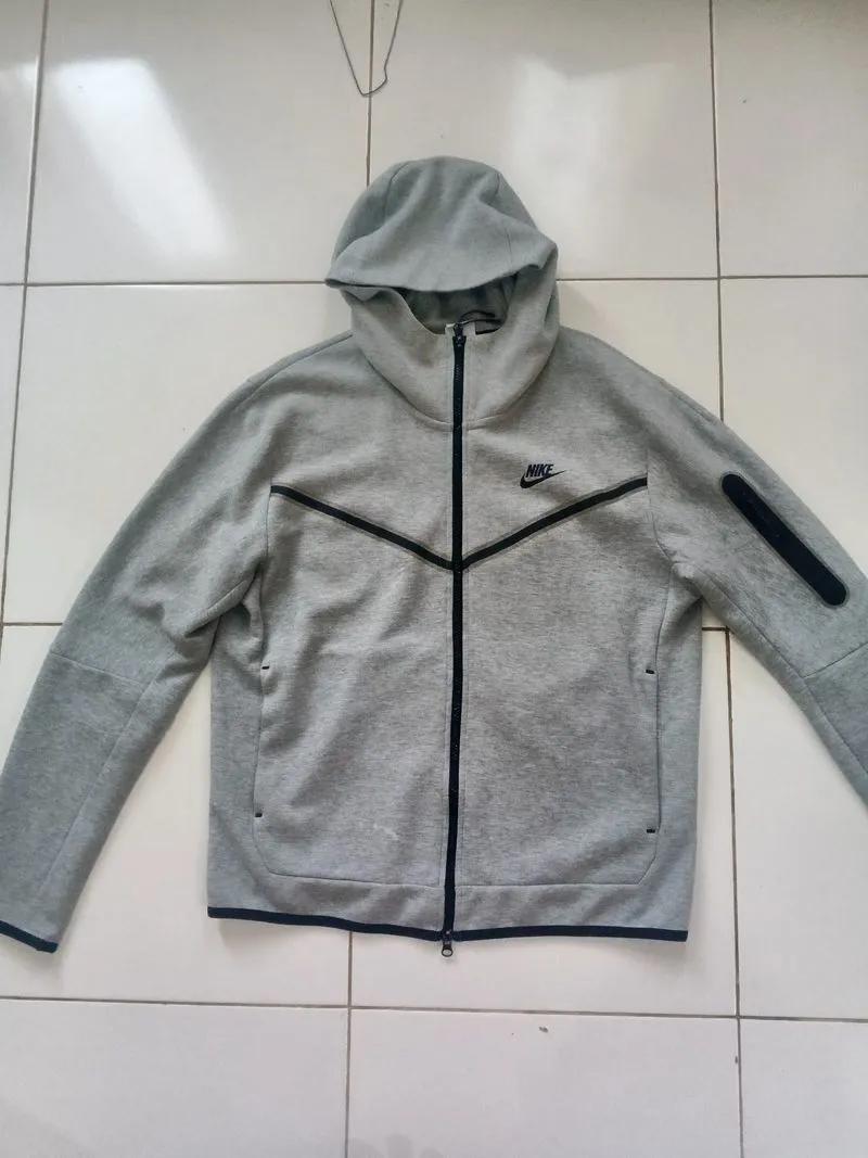 nike tech fleece grey  photo 1