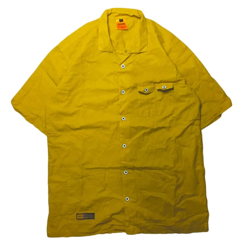 Uniqlo Minimalist Casual Casual shirt Pria multicolor yellow photo 1