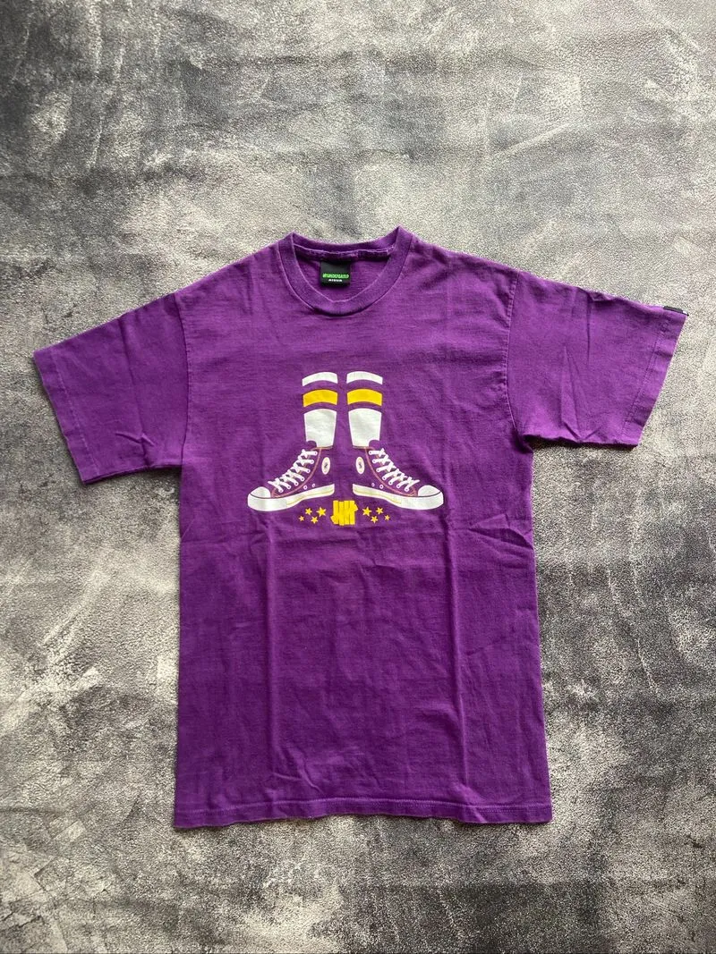 Undefeated Purple Shoes Tshirt photo 1