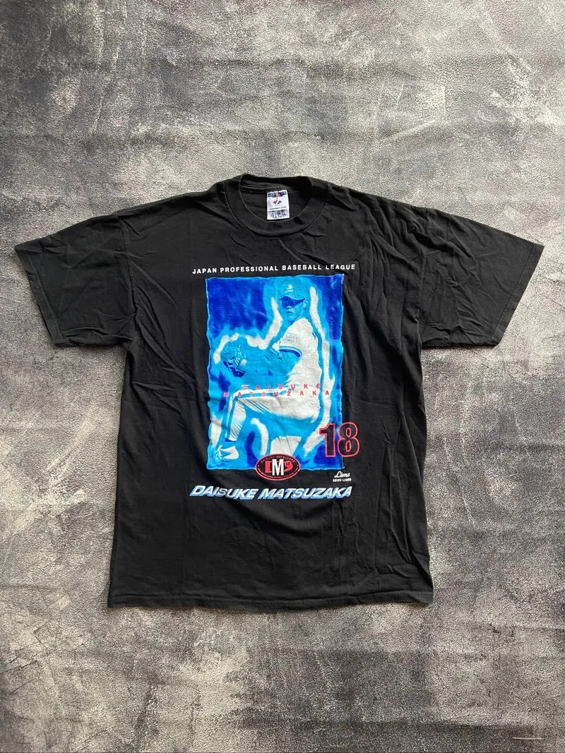 Vintage Japanese Baseball Tshirt photo 1