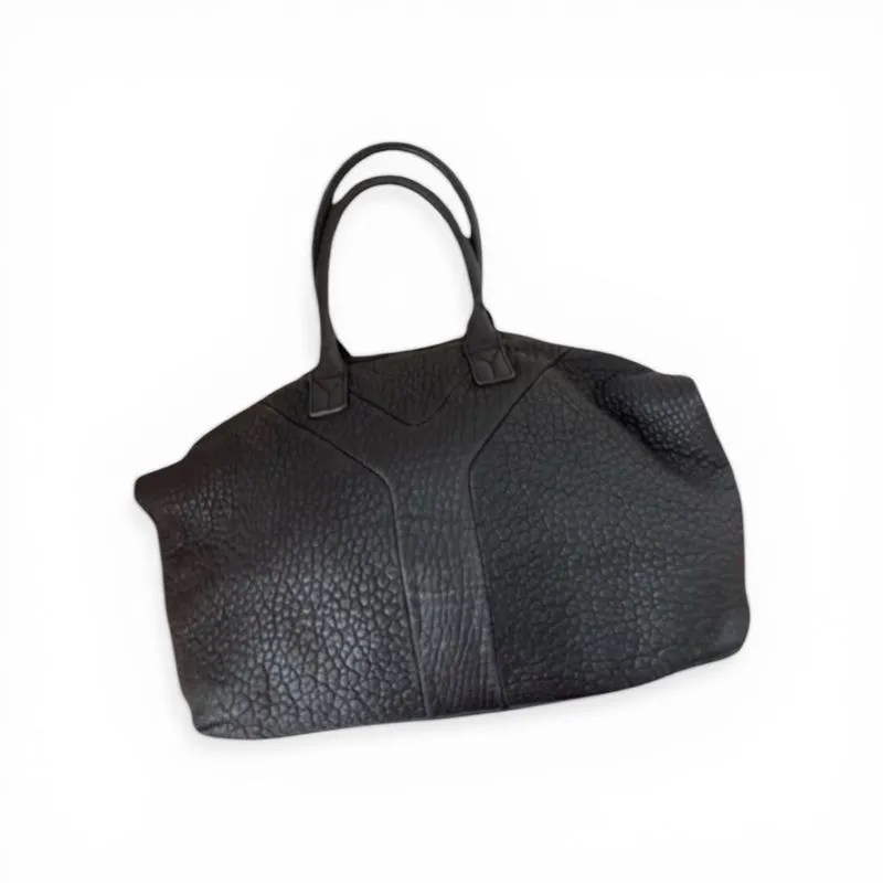 ysl saint laurent grain leather easy tote duffle bag photo 1