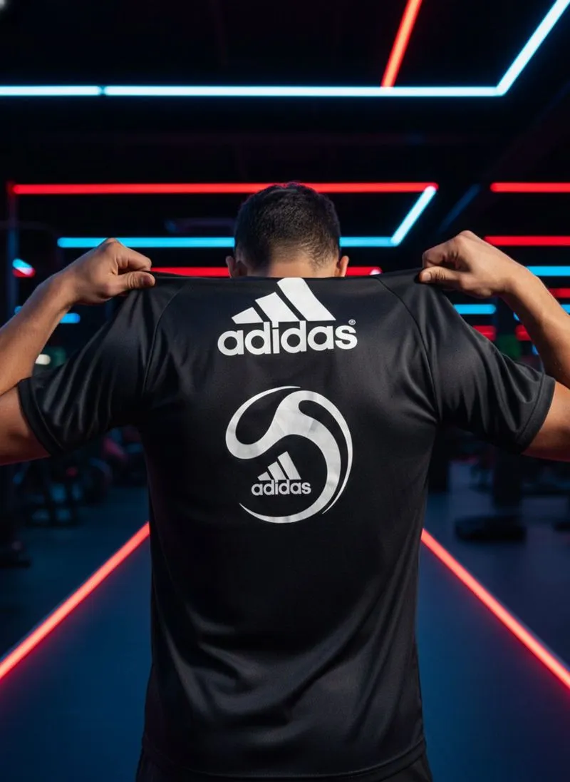Jersey Adidas big logo bagian belakang photo 1