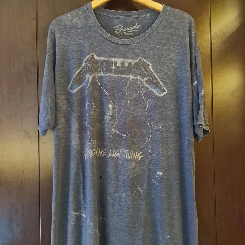 Kaos Band Metallica Ride The Lightning photo 1