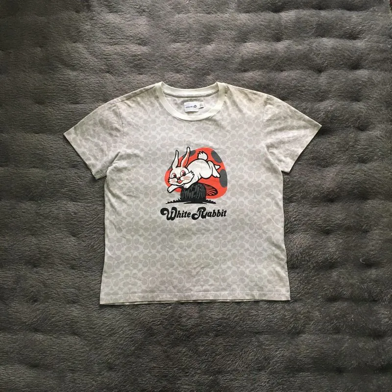 Coach × White Rabbit monogram printed tee photo 1